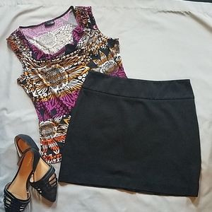 Willi Smith black skirt size 6